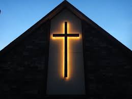 Religious accommodation, glowing crucifix.